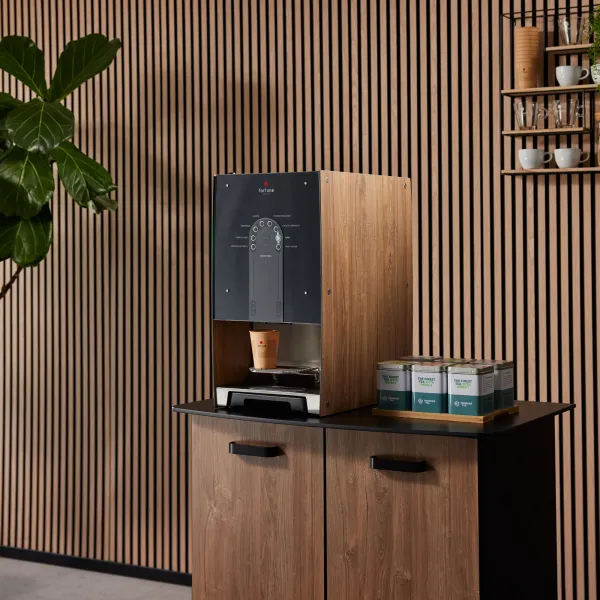 Koffiemachine in corner